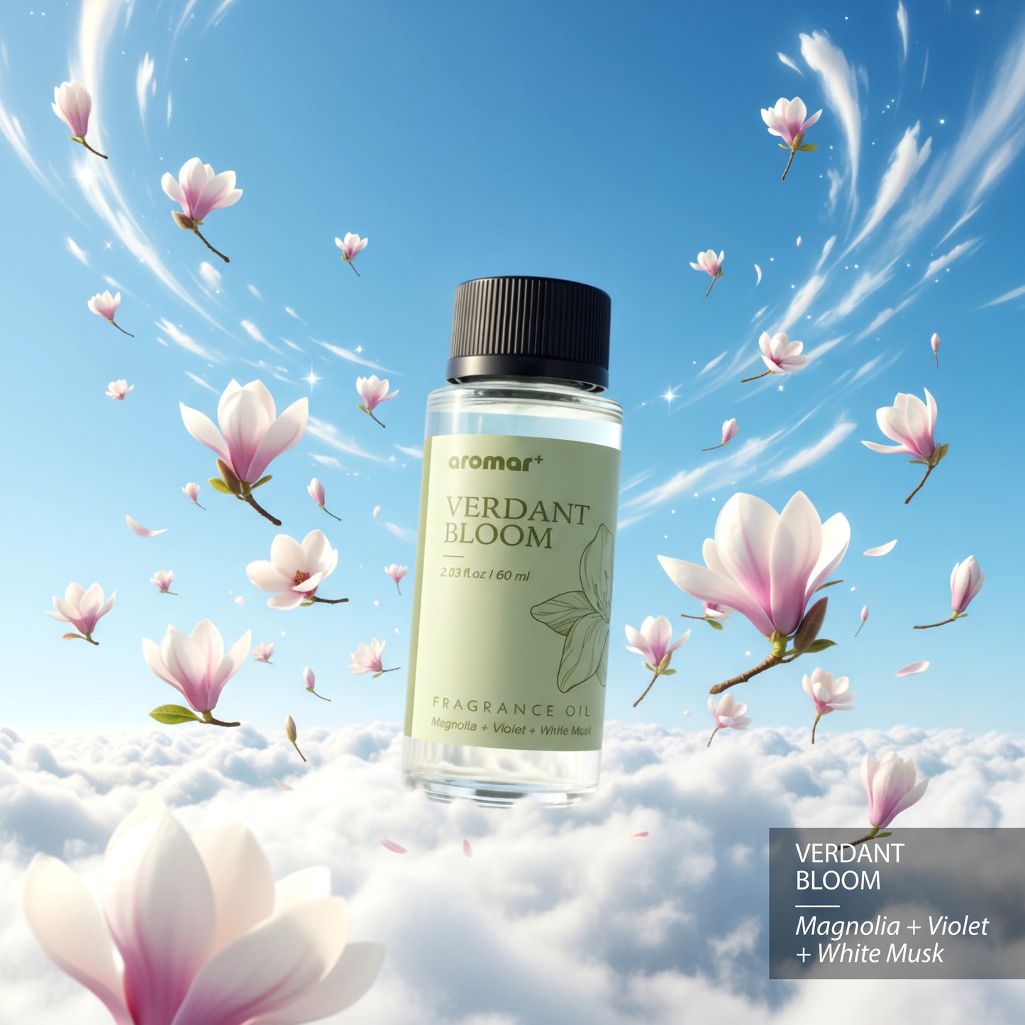 Verdant Bloom | Aromar Plus Diffuser Oil