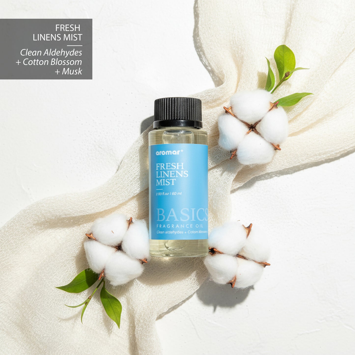 Fresh Linens Mist | Aromar Plus Diffuser Oil
