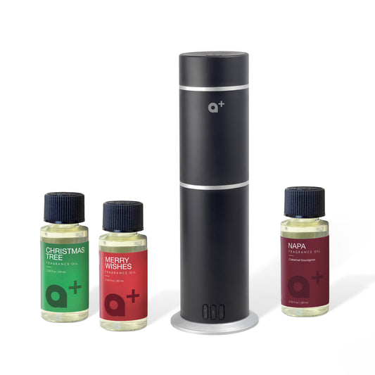 Cylinder Waterless Diffuser Holiday Gift Set