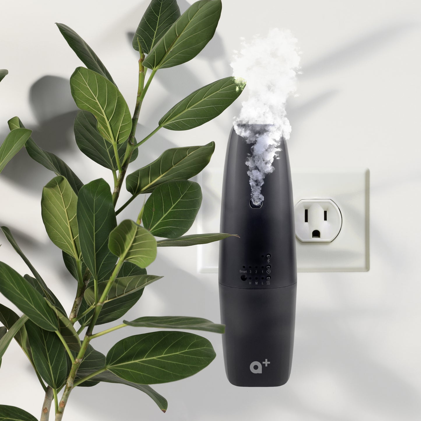 Aromar+ Waterless Plug-in Diffuser Black